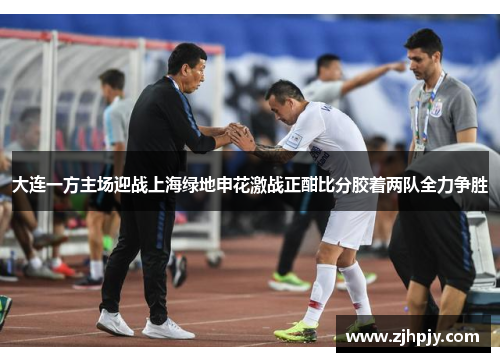 大连一方主场迎战上海绿地申花激战正酣比分胶着两队全力争胜